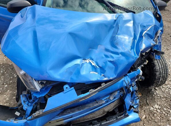 KL8CB6SA6JC473877 2018 CHEVROLET SPARK Синий Вид задней части салона