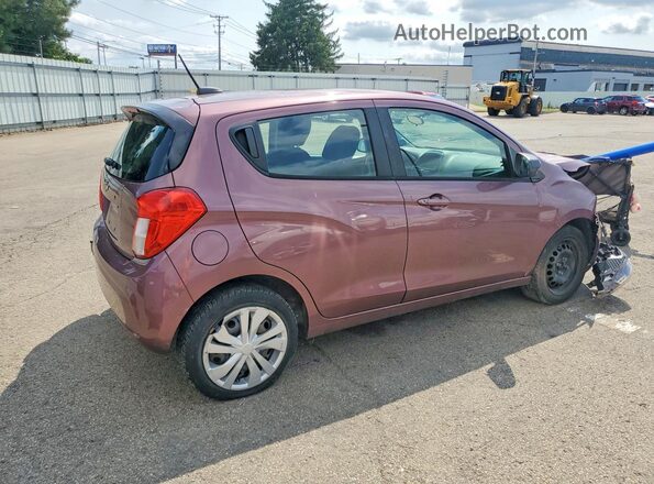 KL8CB6SA6KC707596 2019 CHEVROLET SPARK Purple უკანა მარჯვენა