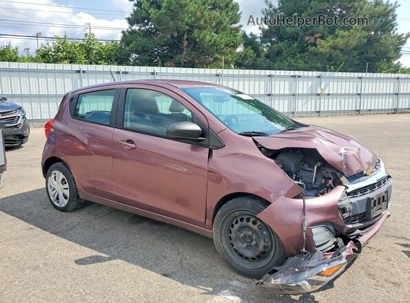 KL8CB6SA6KC707596 2019 CHEVROLET SPARK Purple წინა მარჯვენა