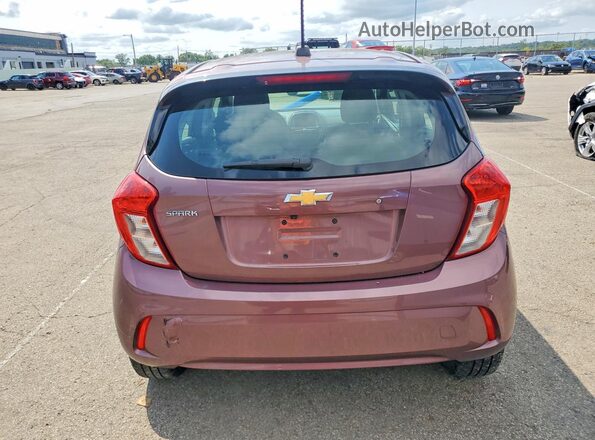 KL8CB6SA6KC707596 2019 CHEVROLET SPARK Purple უკანა ხედი