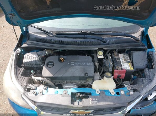 KL8CB6SA6LC421491 2020 CHEVROLET SPARK Синий Вид сзади