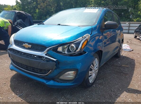KL8CB6SA6LC421491 2020 CHEVROLET SPARK Синий Вид спереди