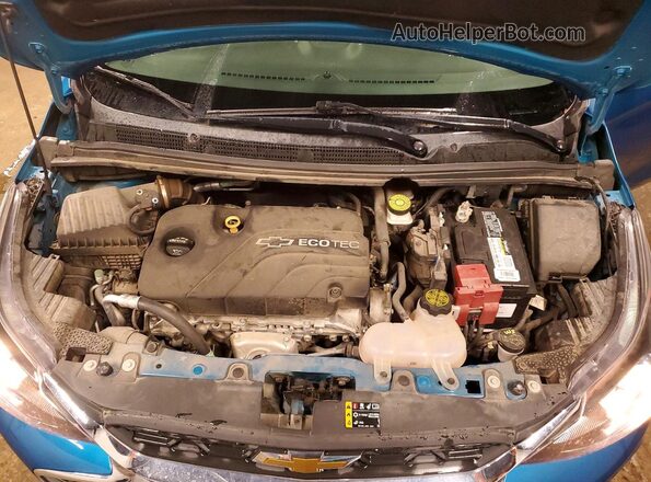 KL8CB6SA6LC429641 2020 CHEVROLET SPARK Синий Вид задней части салона