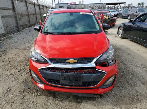 KL8CB6SA6LC454877 2020 CHEVROLET SPARK Красный Вид спереди