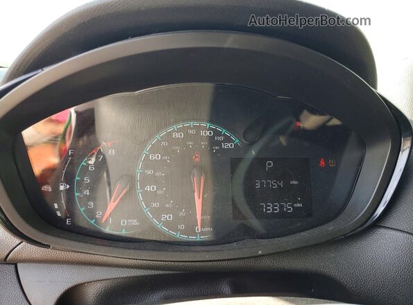 KL8CB6SA6LC454877 2020 CHEVROLET SPARK Красный Вид щитка приборов