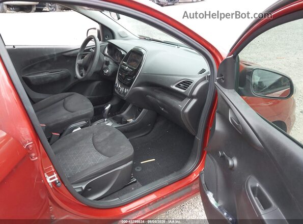 KL8CB6SA6MC714132 2021 CHEVROLET SPARK Бордовый Вид салона спереди