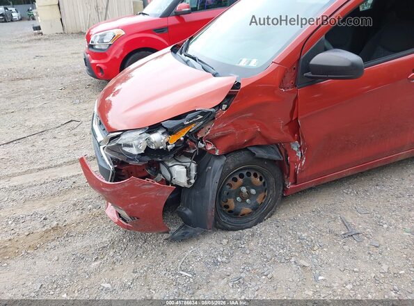 KL8CB6SA6MC714132 2021 CHEVROLET SPARK Бордовый Вид спереди