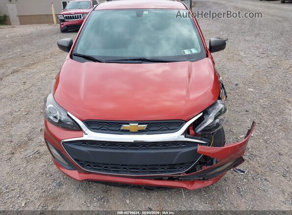 KL8CB6SA6MC714132 2021 CHEVROLET SPARK Бордовый Вид щитка приборов