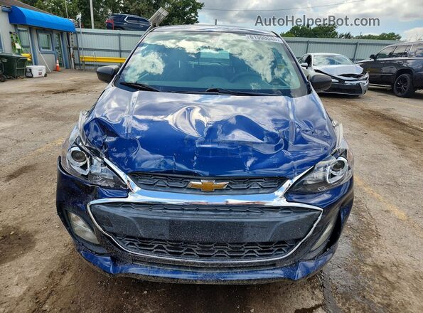 KL8CB6SA6NC004259 2022 CHEVROLET SPARK Blue Вид спереду