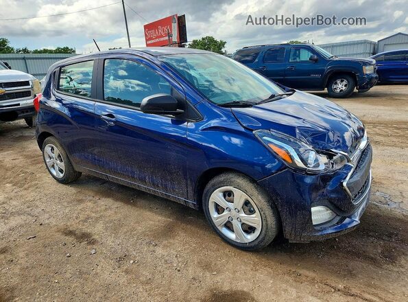 KL8CB6SA6NC004259 2022 CHEVROLET SPARK Blue Передня права чверть