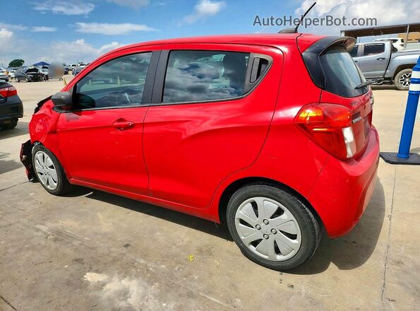 KL8CB6SA7HC828131 2017 CHEVROLET SPARK Red Tył lewy