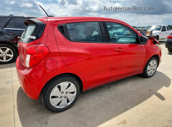 KL8CB6SA7HC828131 2017 CHEVROLET SPARK Red Tył prawy