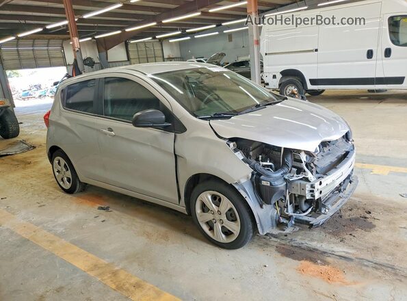 KL8CB6SA7KC719675 2019 CHEVROLET SPARK Silver Передня права чверть