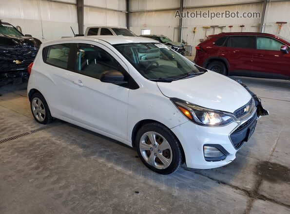 KL8CB6SA7MC227196 2021 CHEVROLET SPARK White Przód prawy