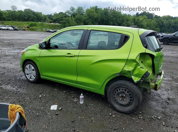 KL8CB6SA8GC602369 2016 CHEVROLET SPARK Green უკანა მარცხენა