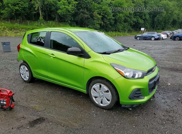 KL8CB6SA8GC602369 2016 CHEVROLET SPARK Green წინა მარჯვენა