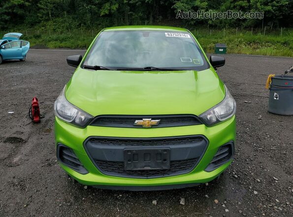 KL8CB6SA8GC602369 2016 CHEVROLET SPARK Green წინა ხედი