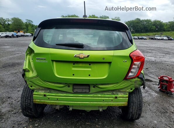 KL8CB6SA8GC602369 2016 CHEVROLET SPARK Green უკანა ხედი