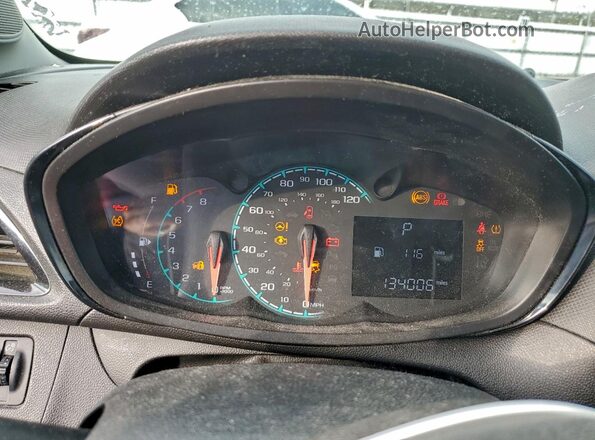 KL8CB6SA8HC731584 2017 CHEVROLET SPARK Purple Вид щитка приладів