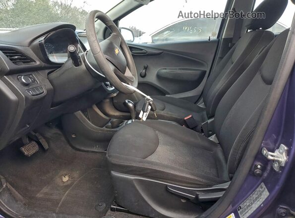 KL8CB6SA8HC731584 2017 CHEVROLET SPARK Purple Вид салону спереду