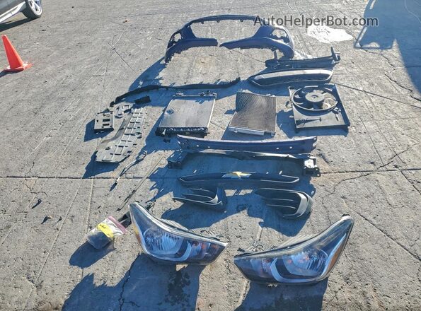 KL8CB6SA8HC731584 2017 CHEVROLET SPARK Purple Вид підкапотного простору
