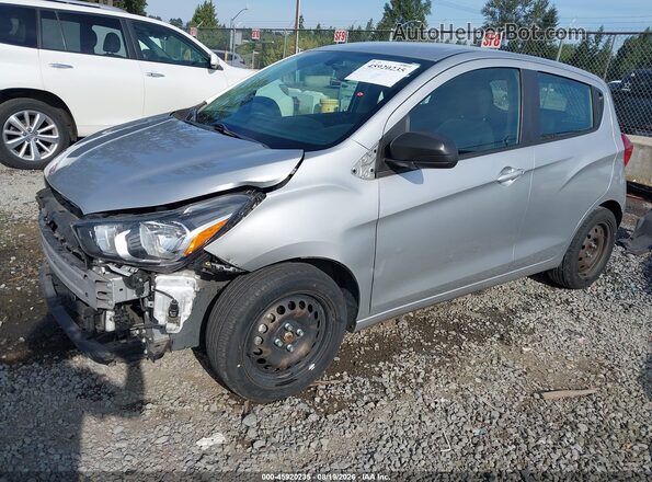 KL8CB6SA8HC759899 2017 CHEVROLET SPARK Серебряный Передняя левая четверть