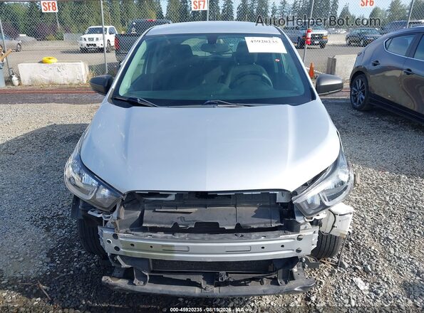 KL8CB6SA8HC759899 2017 CHEVROLET SPARK Серебряный Вид задней части салона