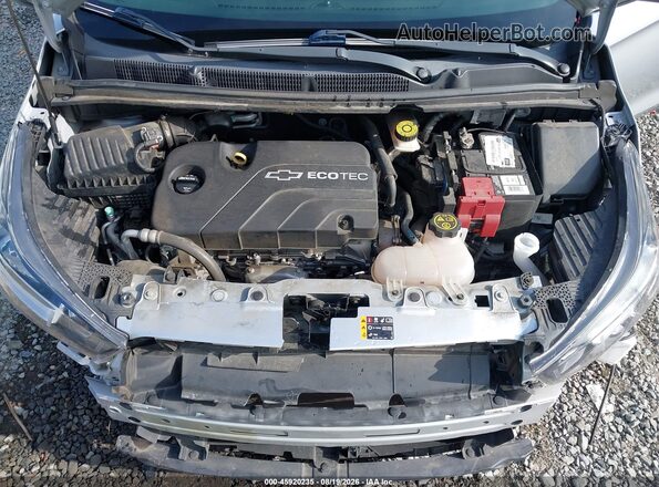 KL8CB6SA8HC759899 2017 CHEVROLET SPARK Серебряный Вид сзади