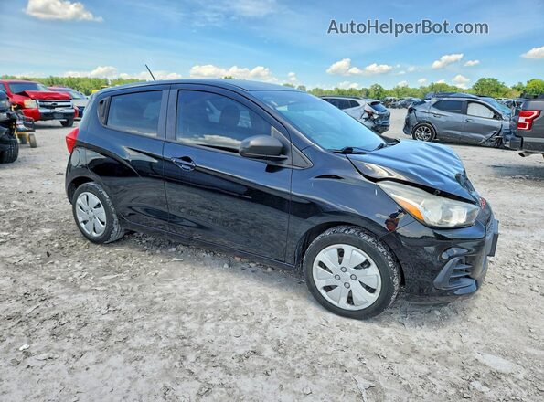 KL8CB6SA8HC764410 2017 CHEVROLET SPARK Черный Передняя правая четверть