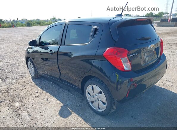 KL8CB6SA8JC479275 2018 CHEVROLET SPARK Black Задня ліва чверть