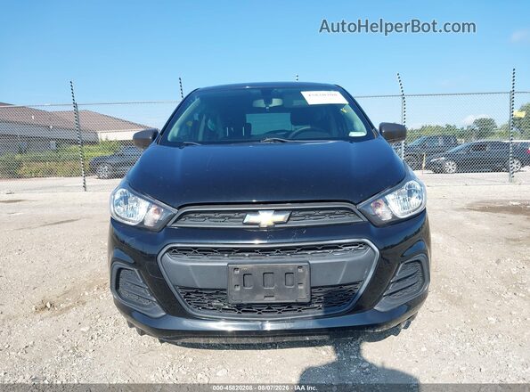 KL8CB6SA8JC479275 2018 CHEVROLET SPARK Black Вид щитка приладів