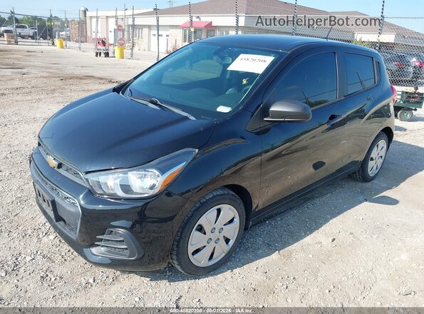 KL8CB6SA8JC479275 2018 CHEVROLET SPARK Black Передня ліва чверть