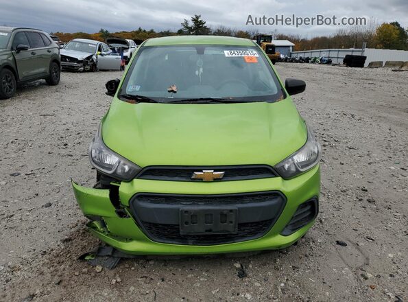 KL8CB6SA9GC557703 2016 CHEVROLET SPARK Зеленый Вид спереди