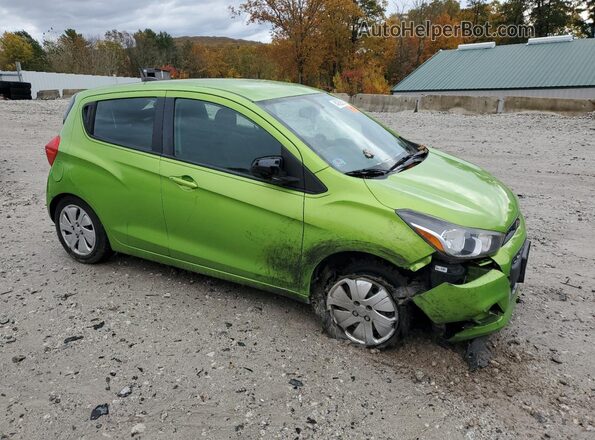 KL8CB6SA9GC557703 2016 CHEVROLET SPARK Зеленый Передняя правая четверть