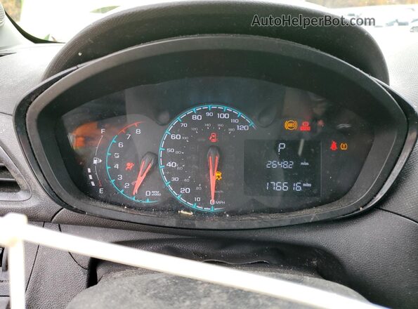 KL8CB6SA9GC557703 2016 CHEVROLET SPARK Зеленый Вид щитка приборов