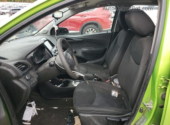 KL8CB6SA9GC557703 2016 CHEVROLET SPARK Зеленый Вид салона спереди