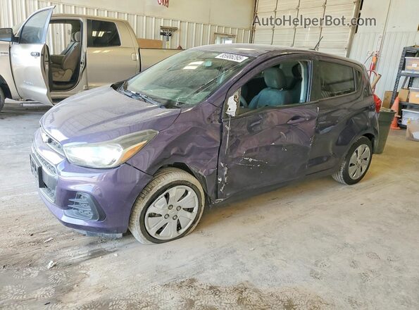 KL8CB6SA9HC790692 2017 CHEVROLET SPARK Purple Задня ліва чверть