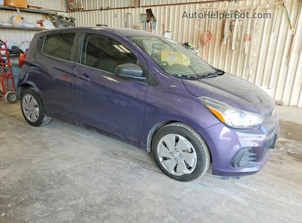 KL8CB6SA9HC790692 2017 CHEVROLET SPARK Purple Вид задньої частини салону