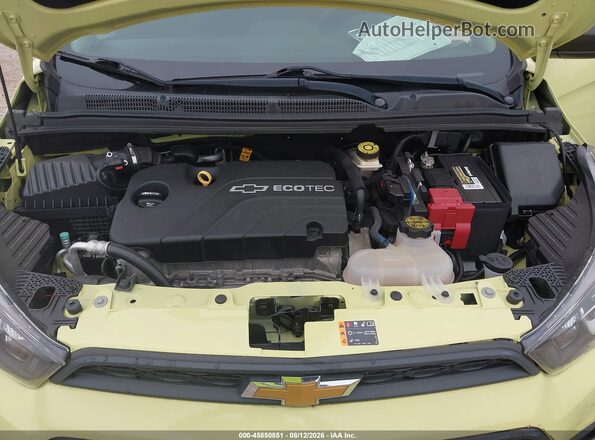 KL8CB6SA9HC817874 2017 CHEVROLET SPARK Yellow Հետևի տեսք