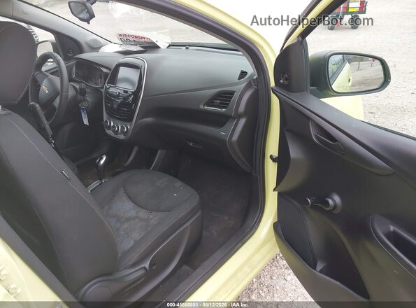 KL8CB6SA9HC817874 2017 CHEVROLET SPARK Yellow Սալոնի դիմացի տեսք