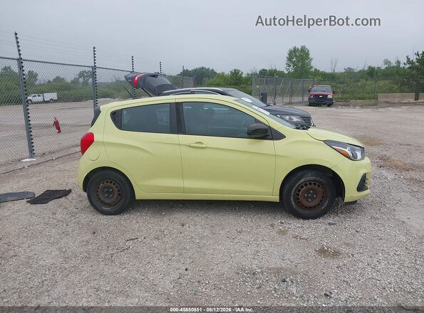 KL8CB6SA9HC817874 2017 CHEVROLET SPARK Yellow Սալոնի հետևի տեսք