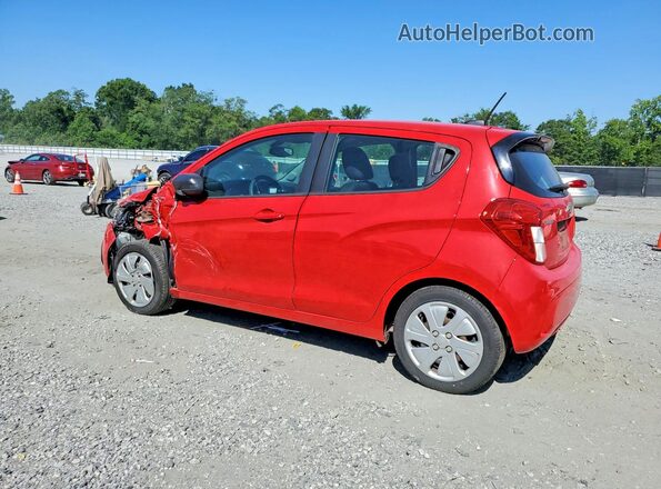 KL8CB6SA9HC839132 2017 CHEVROLET SPARK Red Trasero izquierdo