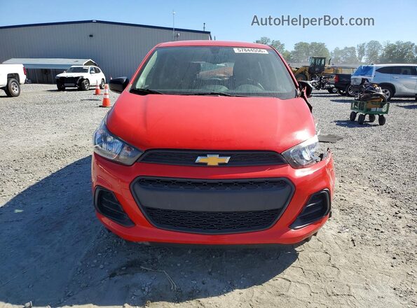 KL8CB6SA9HC839132 2017 CHEVROLET SPARK Red Vista frontal