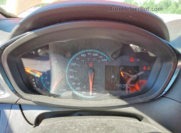 KL8CB6SA9HC839132 2017 CHEVROLET SPARK Red Vista del cuadro de instrumentos