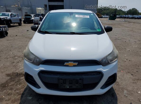 KL8CB6SA9JC443711 2018 CHEVROLET SPARK White Вид спереду