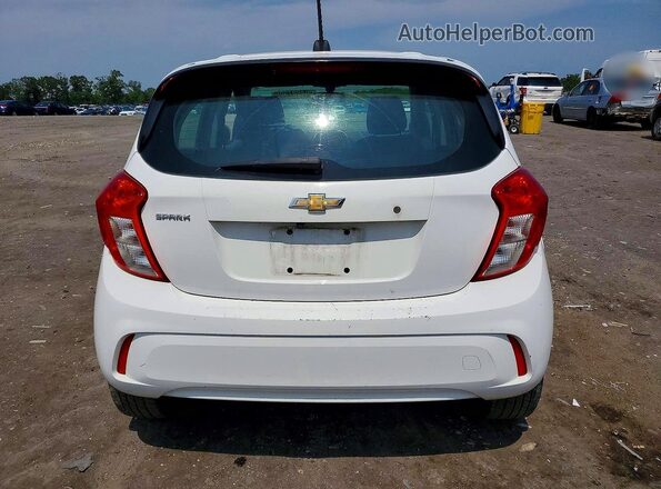 KL8CB6SA9JC443711 2018 CHEVROLET SPARK White Вид ззаду