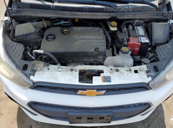 KL8CB6SA9JC443711 2018 CHEVROLET SPARK White Вид задньої частини салону