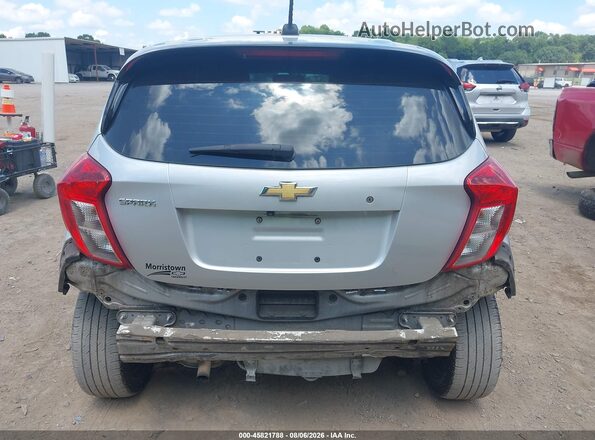 KL8CB6SA9KC729172 2019 CHEVROLET SPARK Silver Դիմացի տեսք