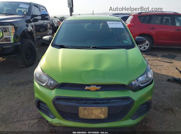 KL8CB6SAXGC542398 2016 CHEVROLET SPARK Green Вид спереду