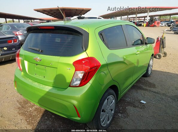 KL8CB6SAXGC542398 2016 CHEVROLET SPARK Green Задня права чверть